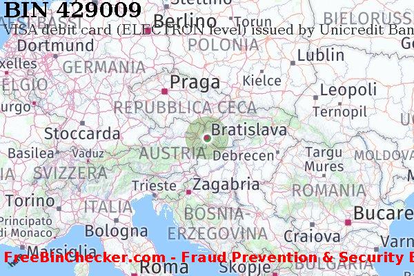 429009 VISA debit Slovakia (Slovak Republic) SK Lista BIN