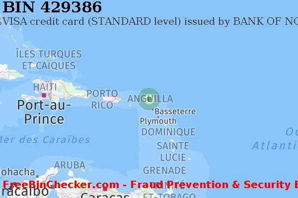 429386 VISA credit Anguilla AI BIN Liste 