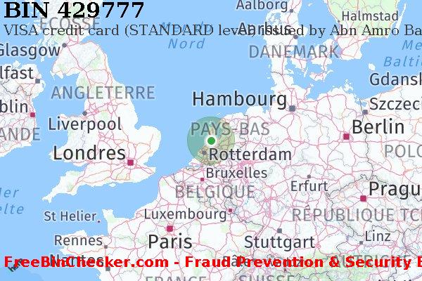 429777 VISA credit The Netherlands NL BIN Liste 