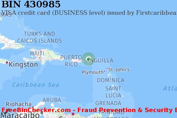 430985 VISA credit Virgin Islands (British) VG বিন তালিকা