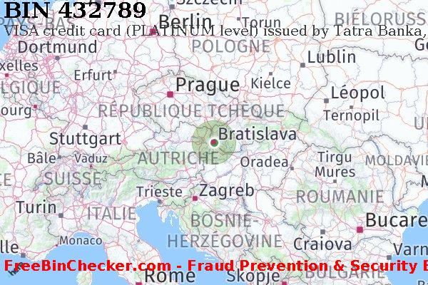 432789 VISA credit Slovakia (Slovak Republic) SK BIN Liste 
