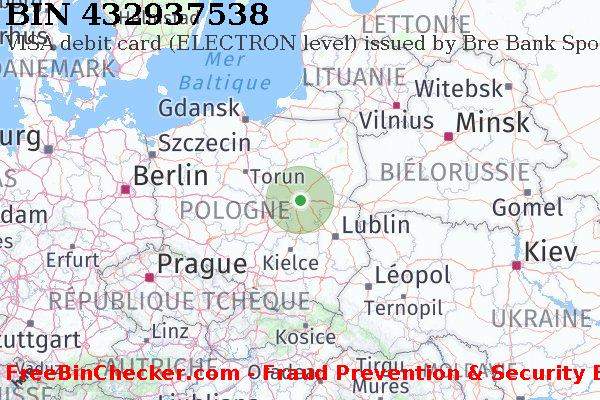 432937538 VISA debit Poland PL BIN Liste 