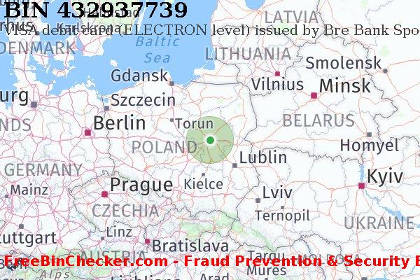 432937739 VISA debit Poland PL BIN List