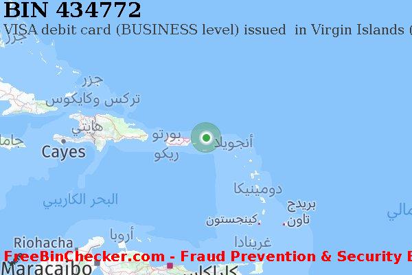 434772 VISA debit Virgin Islands (British) VG قائمة BIN