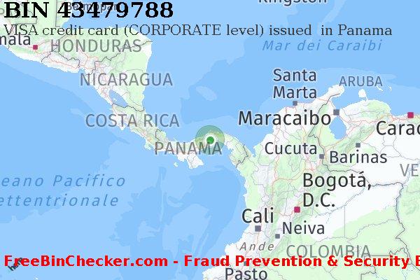 43479788 VISA credit Panama PA Lista BIN