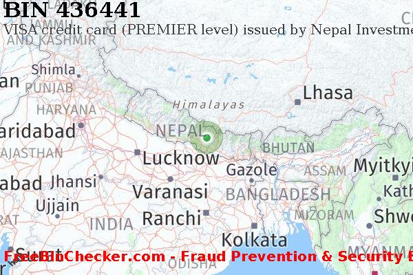 436441 VISA credit Nepal NP BIN List