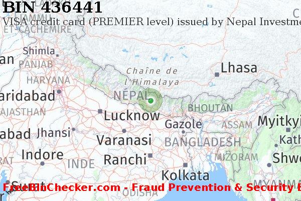 436441 VISA credit Nepal NP BIN Liste 