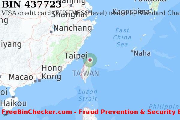 437723 VISA credit Taiwan TW BIN List