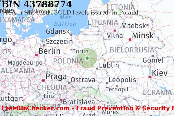43788774 VISA credit Poland PL Lista de BIN