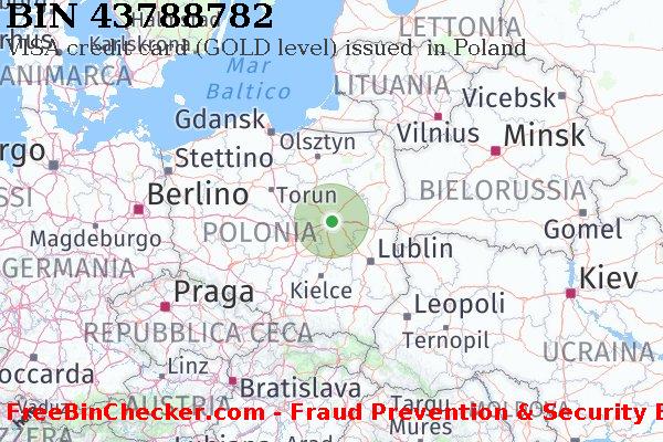 43788782 VISA credit Poland PL Lista BIN
