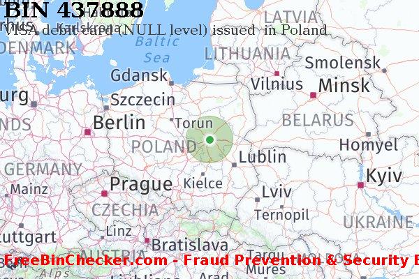437888 VISA debit Poland PL BIN List
