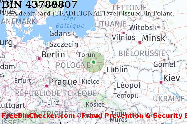 43788807 VISA debit Poland PL BIN Liste 