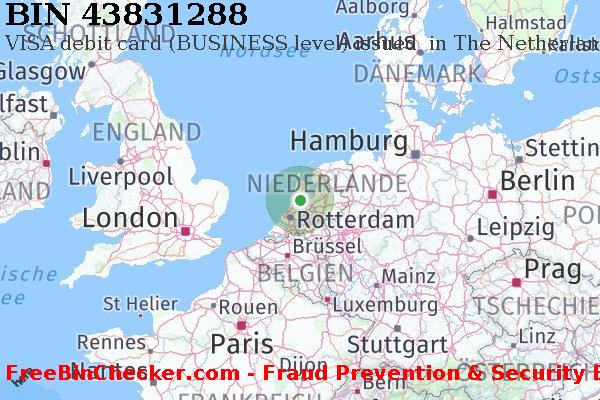 43831288 VISA debit The Netherlands NL BIN-Liste