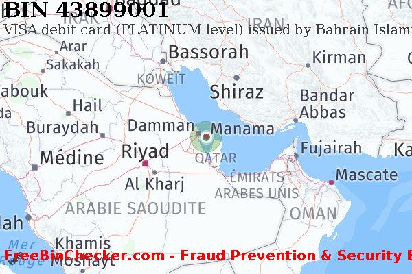 43899001 VISA debit Bahrain BH BIN Liste 