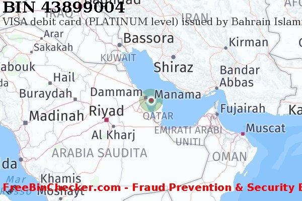 43899004 VISA debit Bahrain BH Lista BIN