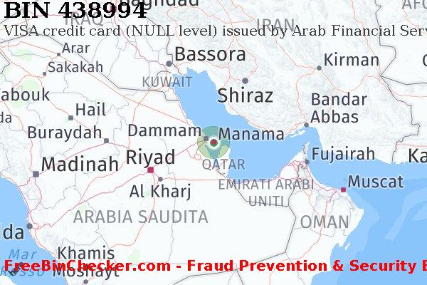 438994 VISA credit Bahrain BH Lista BIN