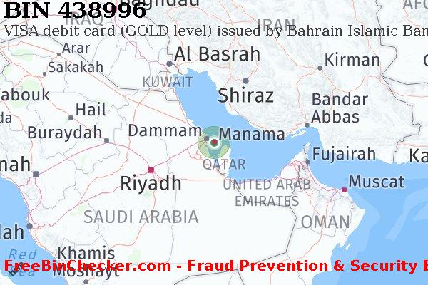 438996 VISA debit Bahrain BH BIN List