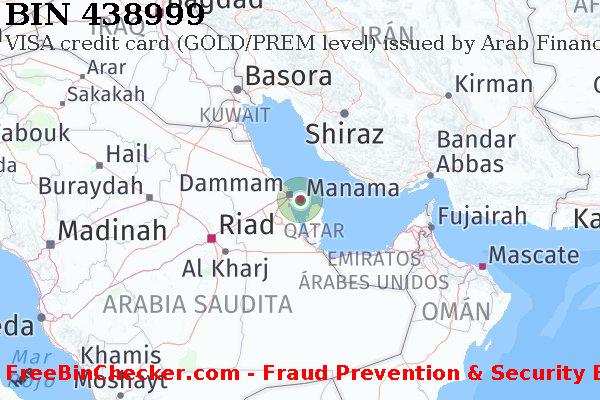 438999 VISA credit Bahrain BH Lista de BIN