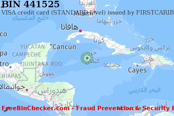 441525 VISA credit Cayman Islands KY قائمة BIN