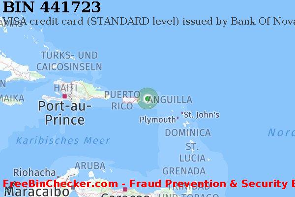 441723 VISA credit Virgin Islands (U.S.) VI BIN-Liste