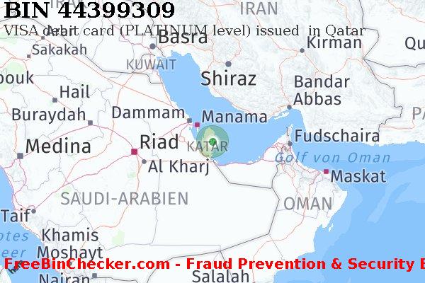44399309 VISA debit Qatar QA BIN-Liste