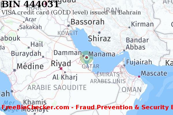 444031 VISA credit Bahrain BH BIN Liste 