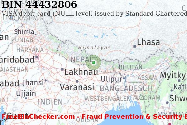 44432806 VISA debit Nepal NP BIN-Liste