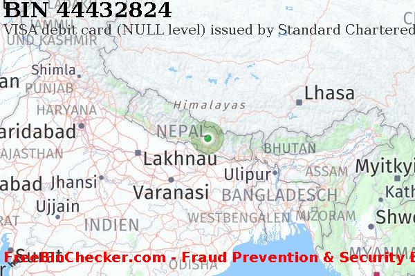 44432824 VISA debit Nepal NP BIN-Liste