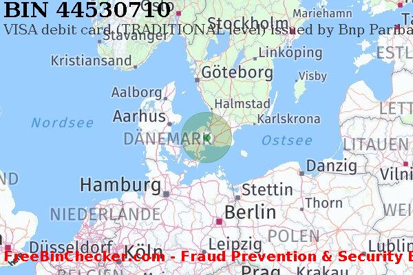 44530710 VISA debit Denmark DK BIN-Liste