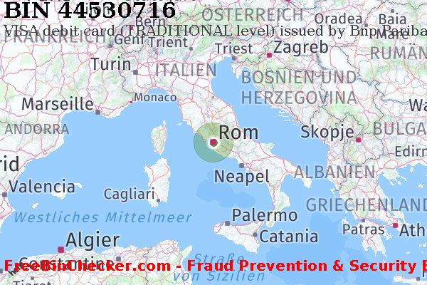 44530716 VISA debit Italy IT BIN-Liste