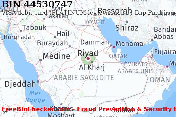 44530747 VISA debit Saudi Arabia SA BIN Liste 