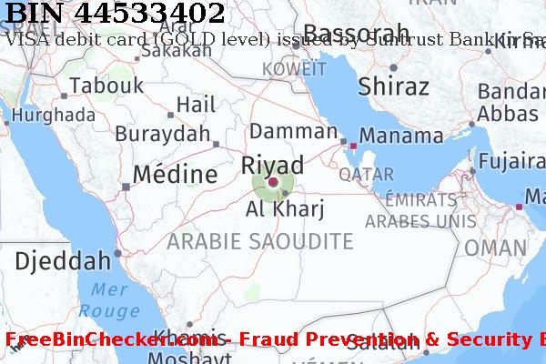 44533402 VISA debit Saudi Arabia SA BIN Liste 