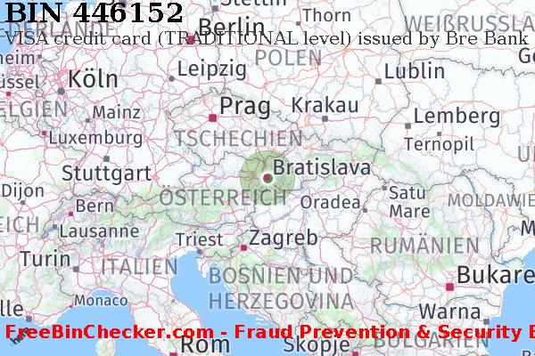 446152 VISA credit Slovakia (Slovak Republic) SK BIN-Liste