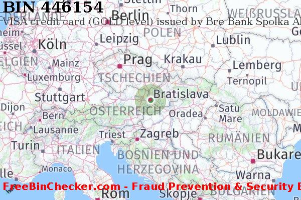 446154 VISA credit Slovakia (Slovak Republic) SK BIN-Liste