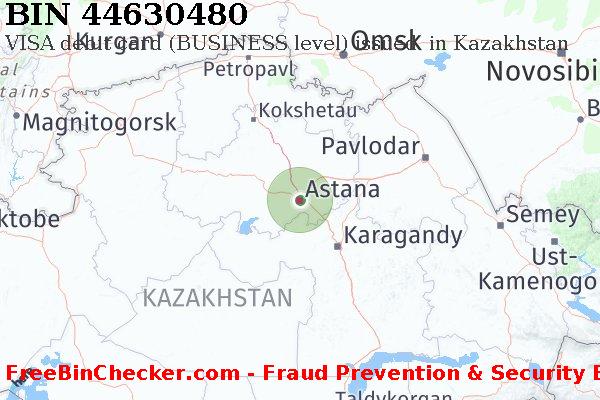 44630480 VISA debit Kazakhstan KZ BIN List