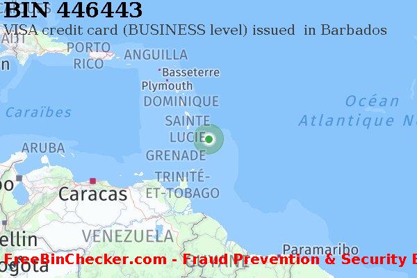 446443 VISA credit Barbados BB BIN Liste 