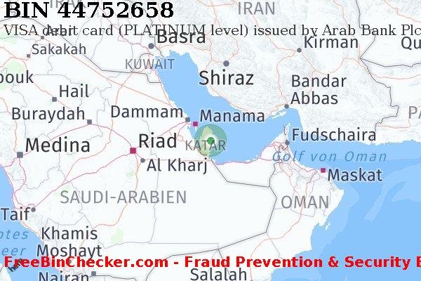 44752658 VISA debit Qatar QA BIN-Liste