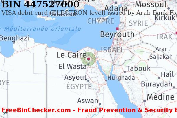 447527000 VISA debit Egypt EG BIN Liste 