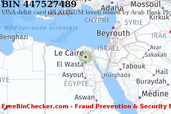 447527489 VISA debit Egypt EG BIN Liste 
