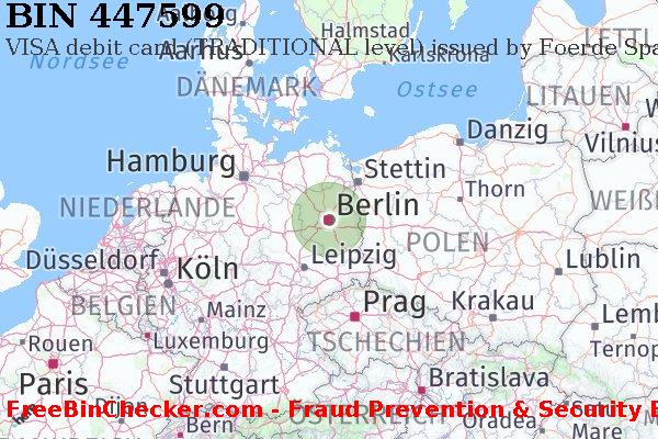447599 VISA debit Germany DE BIN-Liste