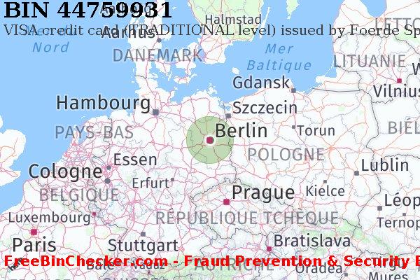 44759931 VISA credit Germany DE BIN Liste 