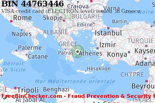 44763446 VISA credit Greece GR BIN Liste 