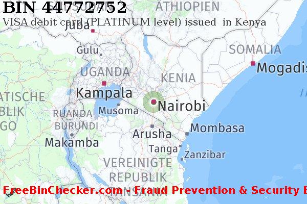 44772752 VISA debit Kenya KE BIN-Liste