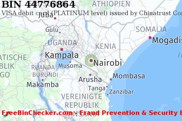 44776864 VISA debit Kenya KE BIN-Liste