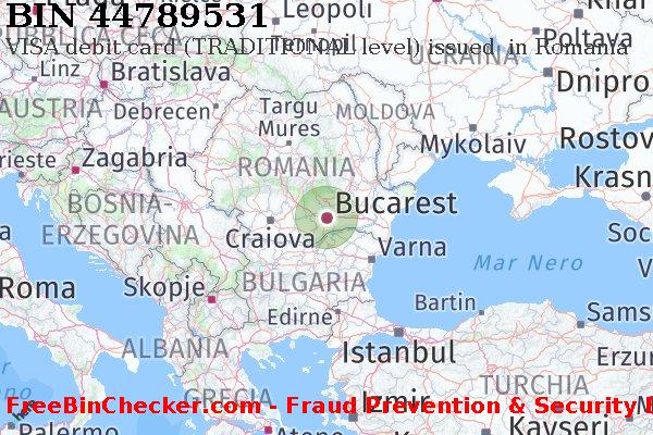 44789531 VISA debit Romania RO Lista BIN