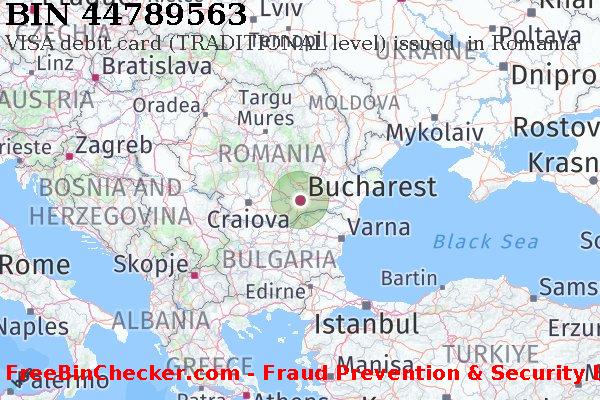 44789563 VISA debit Romania RO BIN List