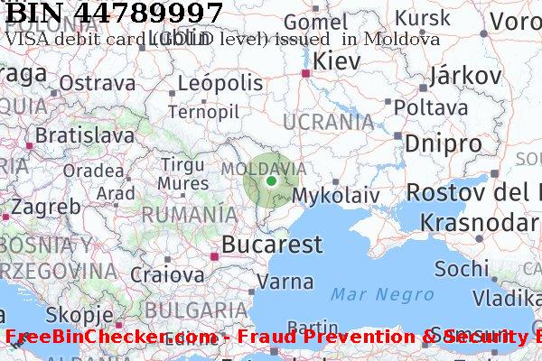 44789997 VISA debit Moldova MD Lista de BIN