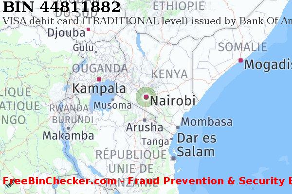 44811882 VISA debit Kenya KE BIN Liste 