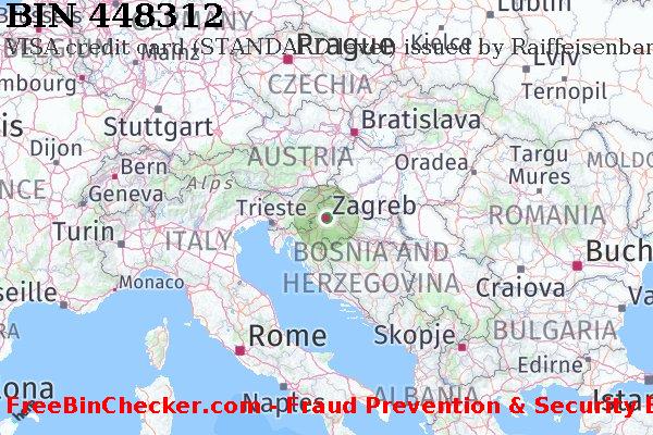 448312 VISA credit Croatia HR BIN List
