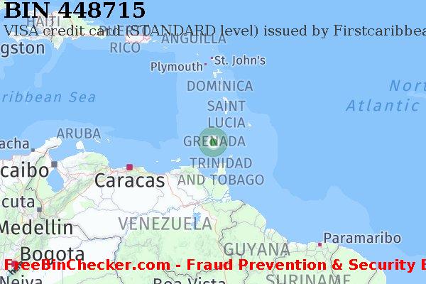 448715 VISA credit Grenada GD बिन सूची